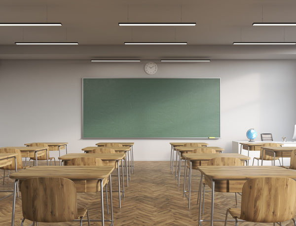 Schools with empty classroom