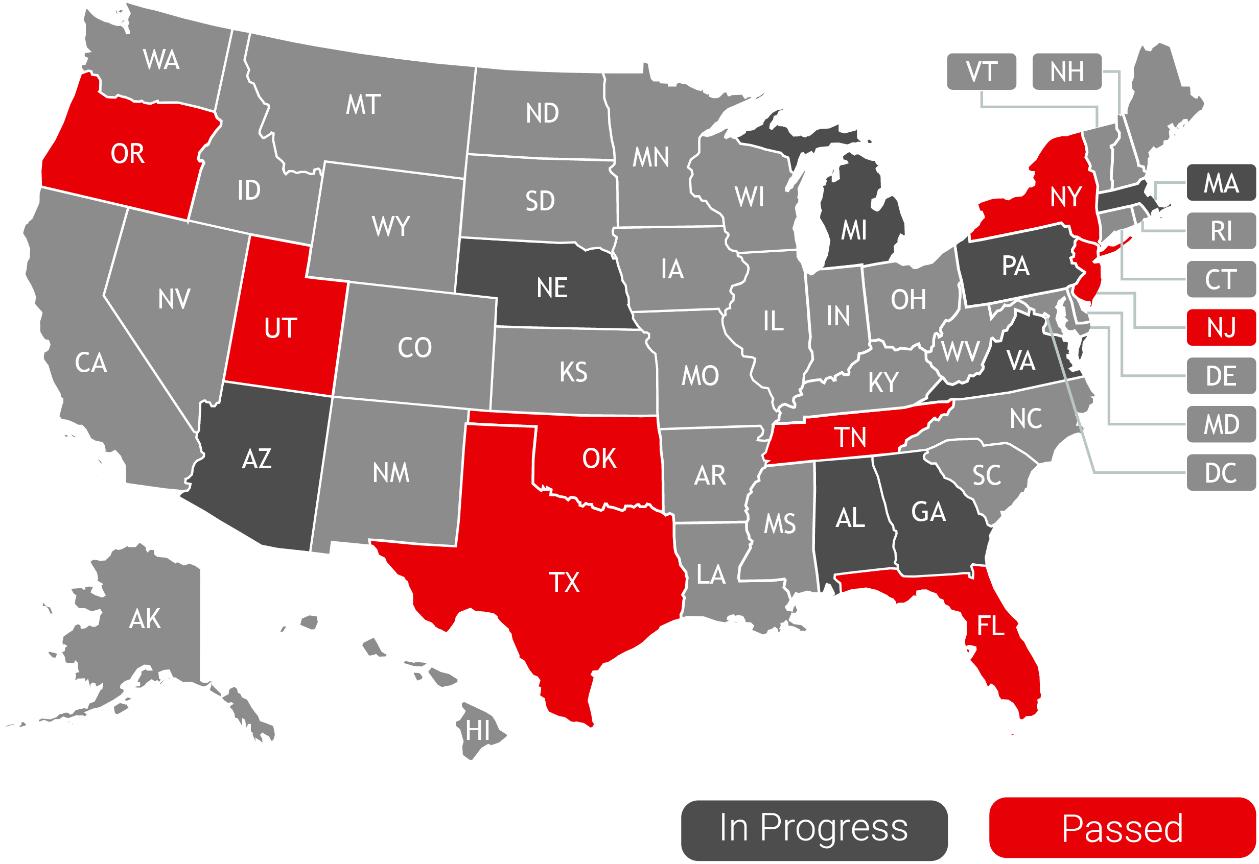 Alyssa's Law Map_July 2024